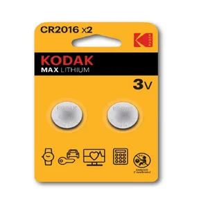 Baterías Kodak Max Lithium 2-CR2016 3V